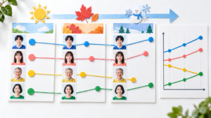 パネル調査とは？継続調査で経年変化を捉える方法